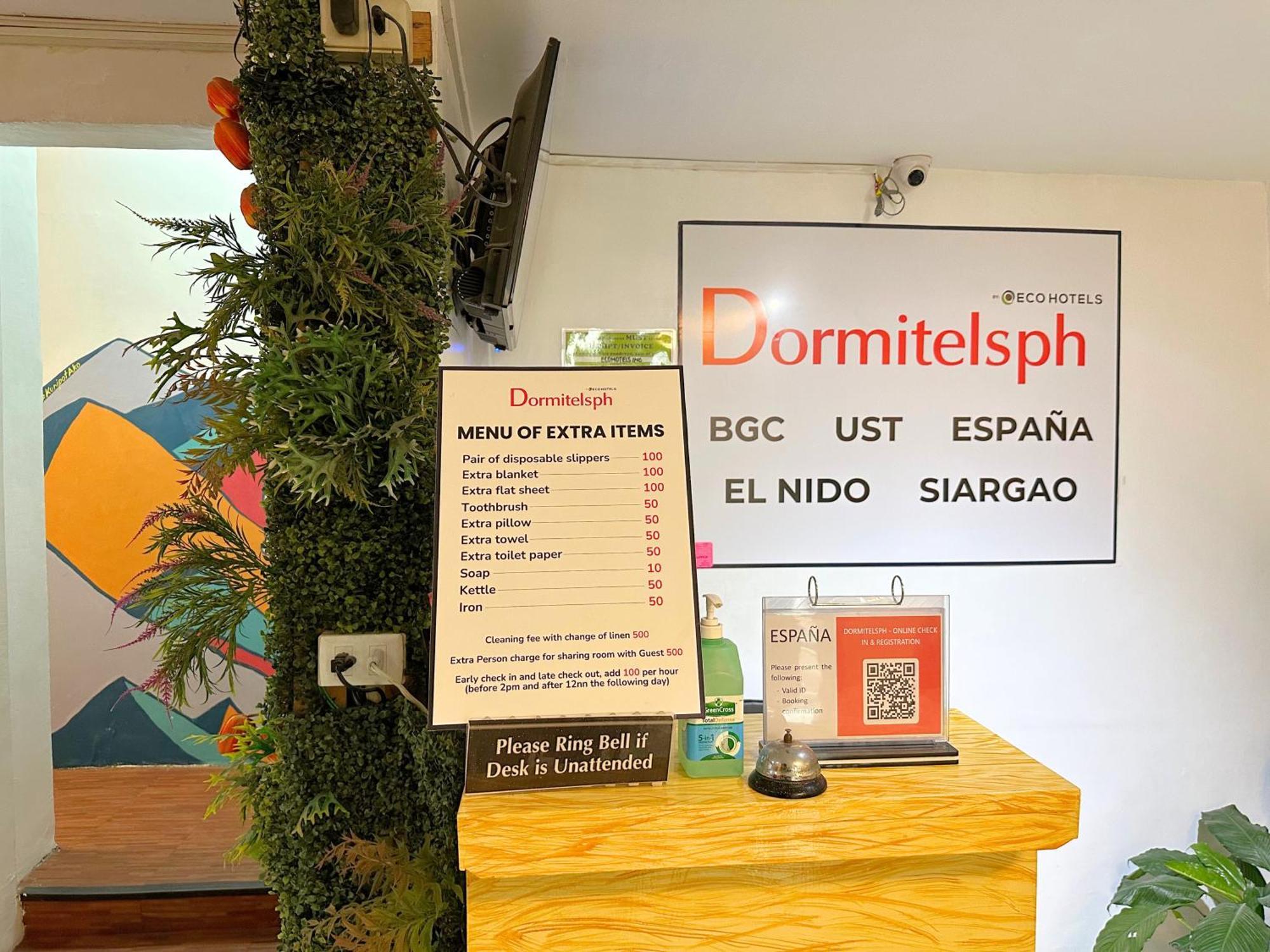 Dormitelsph Espana Manila Esterno foto